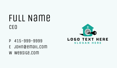 House Key Security Business Card Image Preview