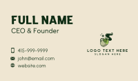 Weed Tea Cafe Business Card Image Preview