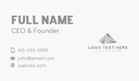 Finance Consulting Pyramid Business Card Image Preview