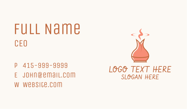 Humidifier Essential Oil Business Card Design Image Preview