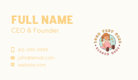 Cute Doll Toy Business Card Design