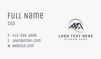 Roof Shingles Window Business Card Image Preview