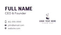 Couture Stylist Boutique Business Card Preview