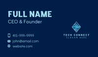 Tech Diamond Startup Business Card Image Preview