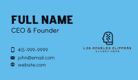 AI Tech Software  Business Card Image Preview