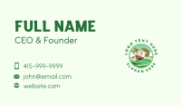 Lawn Mower Gardener Business Card Preview