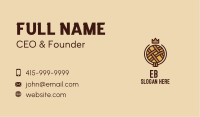 Crown Pastry Pie Bakery  Business Card Image Preview