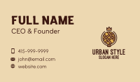 Crown Pastry Pie Bakery  Business Card Image Preview