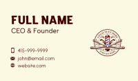 Barber Razor Groomer Business Card Preview