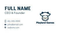Blue Cow Gaming Business Card Image Preview