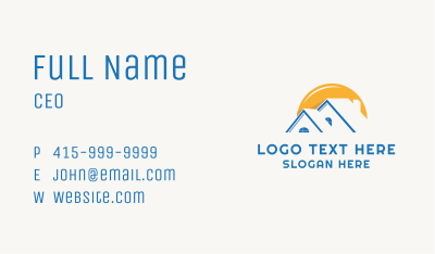 Housing Realty Roof Business Card Image Preview