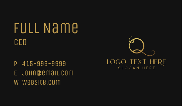Jewelry Fashion Boutique Business Card Design Image Preview