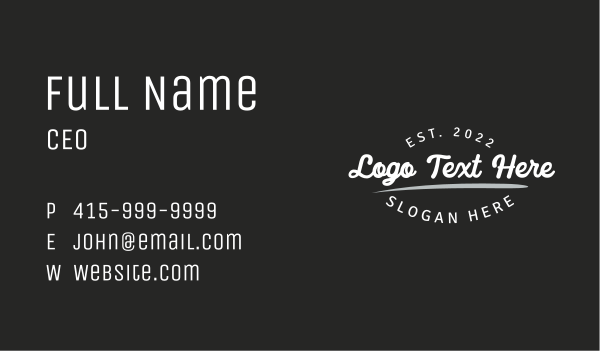 White Brand Firm Business Card Design Image Preview
