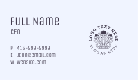 Herbal Fungus Mushroom Business Card Image Preview