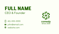 Green Botanical Garden Business Card Image Preview