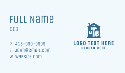 House Builder Tools Business Card Image Preview