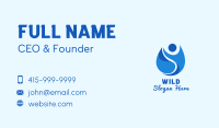 Water People Droplet Business Card Image Preview