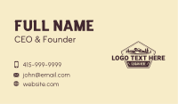 Rustic Valley Adventure Business Card Image Preview