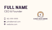 Pillow Linen Bedding Business Card Preview