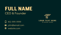 Luxury Monoline Letter T Business Card Preview