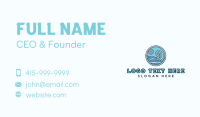 Surfing Waves Resort Business Card Design