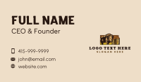 Kansas American Bison Business Card Design