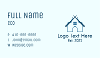 Blue Yarn House  Business Card Image Preview