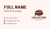 Coffee Bean Chat  Business Card Image Preview