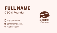 Coffee Bean Chat  Business Card Image Preview