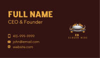 Hot Diner Restaurant Business Card Image Preview