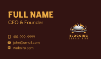 Hot Diner Restaurant Business Card Image Preview