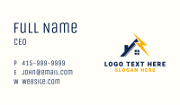 Lightning House Realty Business Card Image Preview