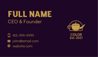 Gold Lamp Wellness Business Card Image Preview