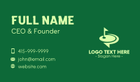 Golf Course Speech Bubble Business Card Image Preview