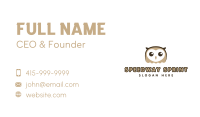 Cute Owl Bird Business Card Image Preview