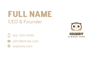 Cute Owl Bird Business Card Image Preview