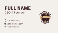 Saw Tool Carpentry  Business Card Preview