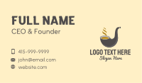 Pipe Coffee Latte  Business Card Image Preview