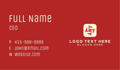 Generic Business Target Business Card Image Preview