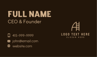 Ladder Letter A  Business Card Image Preview