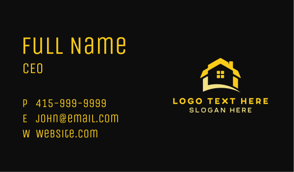 House Property Repair Business Card Design Image Preview