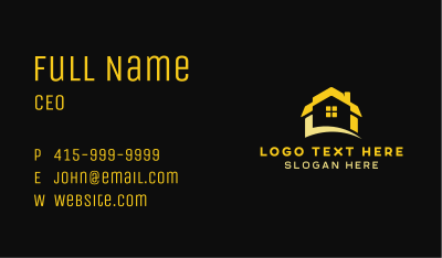 House Property Repair Business Card Image Preview
