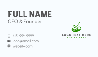 Minimalist Golf Sports Business Card Preview