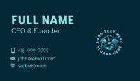 Power Washing Cleaning Business Card Design