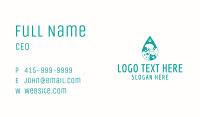 Cleaning Spray Droplet Business Card Image Preview