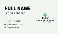 Tree Chair Furniture Business Card Image Preview