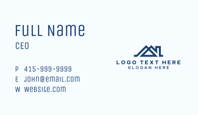 Property Roofing Maintenance Business Card Image Preview