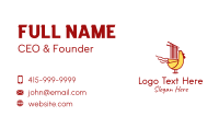 Chicken Noodle Restaurant Business Card Preview