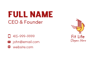 Chicken Noodle Restaurant Business Card Image Preview