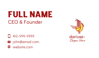 Chicken Noodle Restaurant Business Card Image Preview